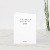 中世ハウンド2010 カード (裏面)