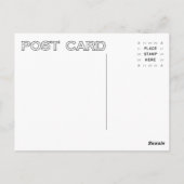 中世ハーバリスト原稿イラストレーションカード ポストカード (裏面)