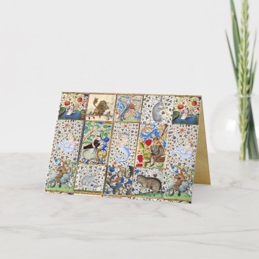 中世バイオリニストの獅子を作る獣 シーズンカード (正面)