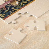 中世バイオリニストの獅子を作る獣 ジグソーパズル (側面)