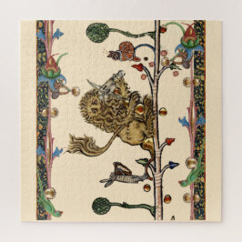 中世バイオリニストの獅子を作る獣 ジグソーパズル