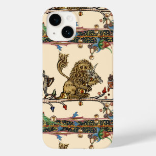 中世バイオリニストの獅子を作る獣 Case-Mate iPhone 14ケース