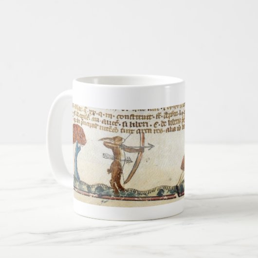 中世バニーのマグ コーヒーマグカップ (正面左)