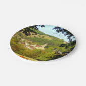 中世ビレッジオブプラザック紙プレート ペーパープレート (アングル)