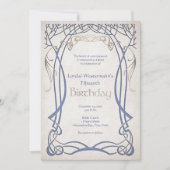 中世ファンタジーエイジ誕生日 招待状 (正面)