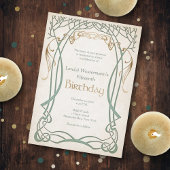 中世ファンタジーエイジ誕生日 招待状