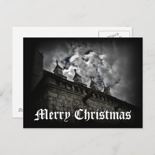 中世ファンタジーメリークリスマス シーズンポストカード (正面/裏面)