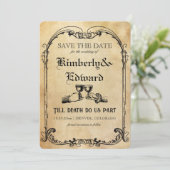 中世ファンタジー中世版木、銅版、版画 セーブザデート (スタンド正面)