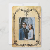 中世ファンタジー中世版木、銅版、版画 セーブザデート (裏面)