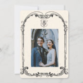 中世ファンタジー中世版木、銅版、版画 セーブザデート (裏面)