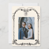 中世ファンタジー中世版木、銅版、版画 セーブザデート (裏面)