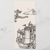 中世ファンタジー結婚の饗宴 メニュー (裏面)