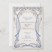 中世ファンタジー50誕生日 招待状 (正面)