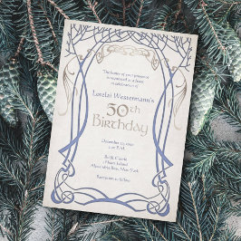 中世ファンタジー50誕生日 招待状