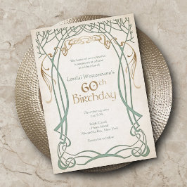 中世ファンタジー60誕生日 招待状