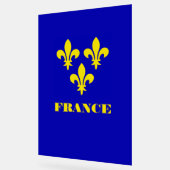 中世フランス王室標準紋章学の忠実さ アクリルサイン (傾斜)