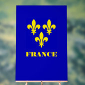 中世フランス王室標準紋章学の忠実さ アクリルサイン (ニュートラル)