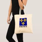 中世フランス王室標準紋章学の忠実さ トートバッグ (正面(商品))