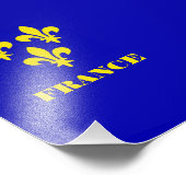 中世フランス王室標準紋章学の忠実さ フォトプリント            (角)