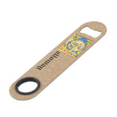 中世フローラ照光文字Gモノグラム スピード栓抜き (正面アングル)