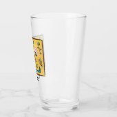 中世フローラ照光文字Lモノグラム タンブラーグラス (左)