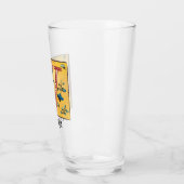 中世フローラ照光文字Vモノグラム タンブラーグラス (左)