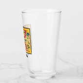 中世フローラ照光文字Xモノグラム タンブラーグラス (左)