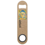 中世フローラ照明文字Cモノグラム スピード栓抜き (裏面)