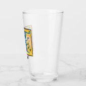 中世フローラ照明文字Jモノグラム タンブラーグラス (左)