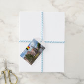 中世ブルージュ – プロの写真 ギフトタグ (より糸つき)