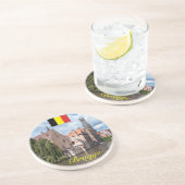 中世ブルージュ – プロの写真 コースター (側面)