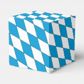 中世ブルーホワイトババリアLozengesパターン フェイバーボックス (裏面サイド)