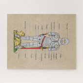 中世プレートアーマーサーカ1430年頃 ジグソーパズル (横)