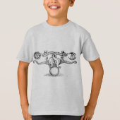 中世ヘルメスドラゴン Tシャツ (正面)