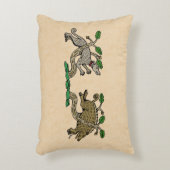 中世ボア狩り アクセントクッション (正面(垂直))