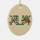 中世ボア狩り セラミックオーナメント (右)