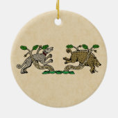 中世ボア狩り セラミックオーナメント (裏面)