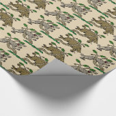 中世ボア狩り ラッピングペーパー (コーナー)