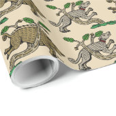 中世ボア狩り ラッピングペーパー (ロールコーナー)