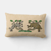 中世ボア狩り ランバークッション (裏面)