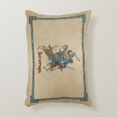 中世ボガティロシアのル アクセントクッション (正面(垂直))