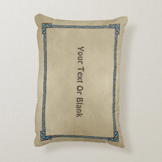 中世ボガティロシアのル アクセントクッション (裏面(縦))