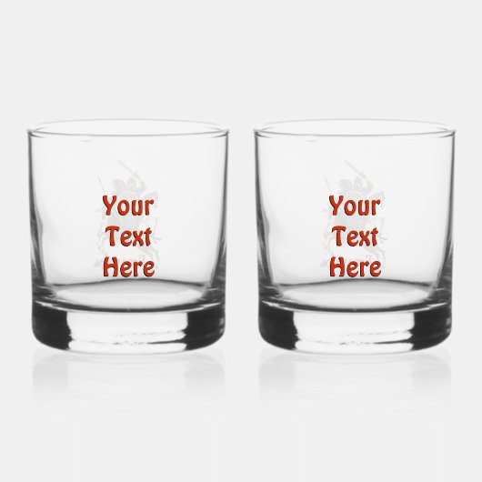 中世ボガティロシアのル ウイスキーグラス (裏面)