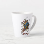 中世ボガティロシアのル カフェラテマグ (右アングル)