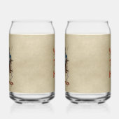 中世ボガティロシアのル ガラス缶 (左)