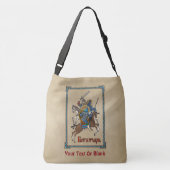 中世ボガティロシアのル クロスボディバッグ (裏面)