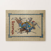 中世ボガティロシアのル ジグソーパズル (横)