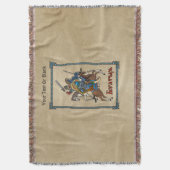 中世ボガティロシアのル スローブランケット (正面縦)