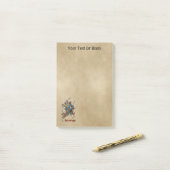 中世ボガティロシアのル ポストイット (デスク上)