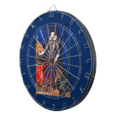 中世ポートレートダーツボード ダーツボード (正面右)